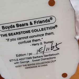 Boyds Bearstone Figurine